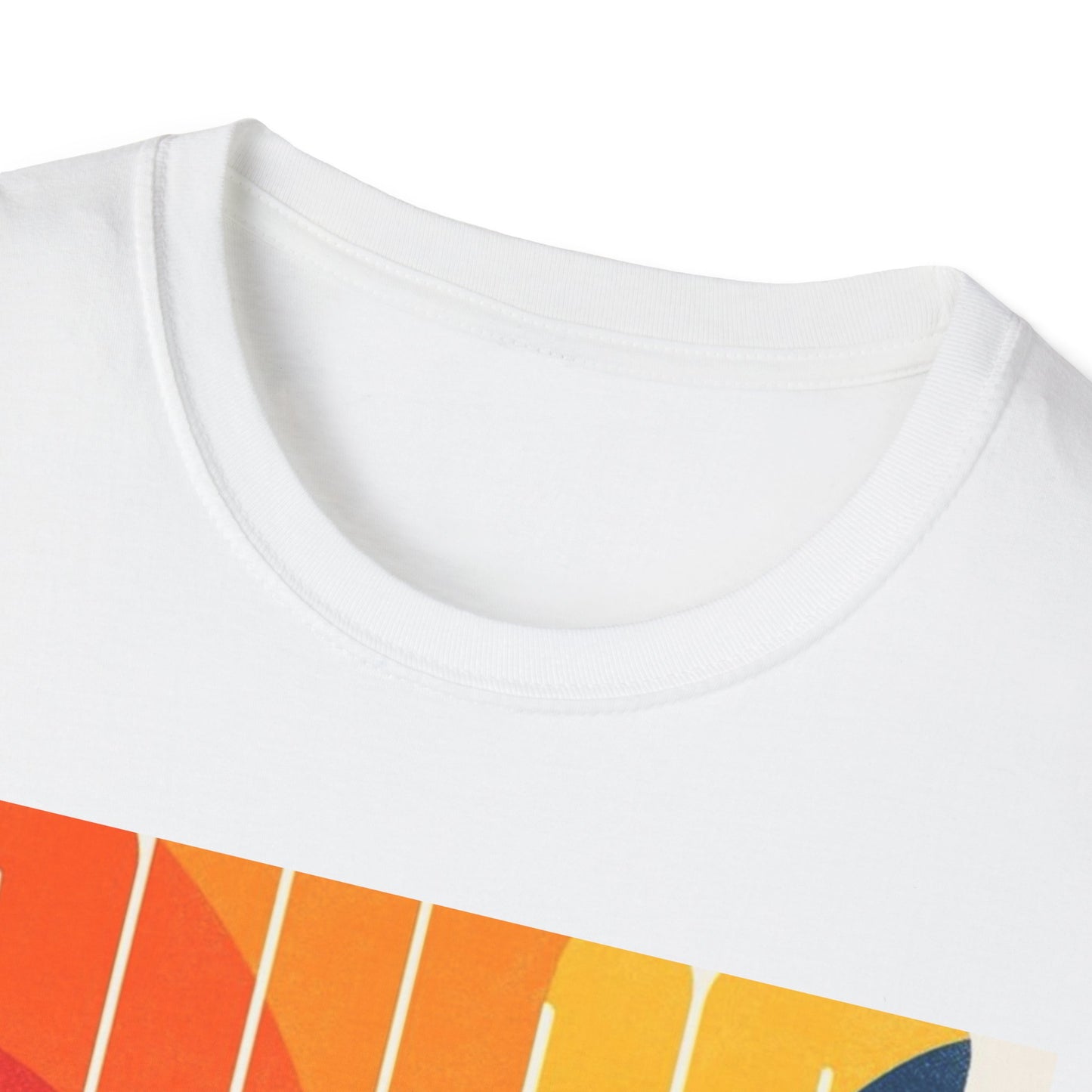 Retro Surf Unisex Softstyle T-Shirt - Vintage Beach Vibes