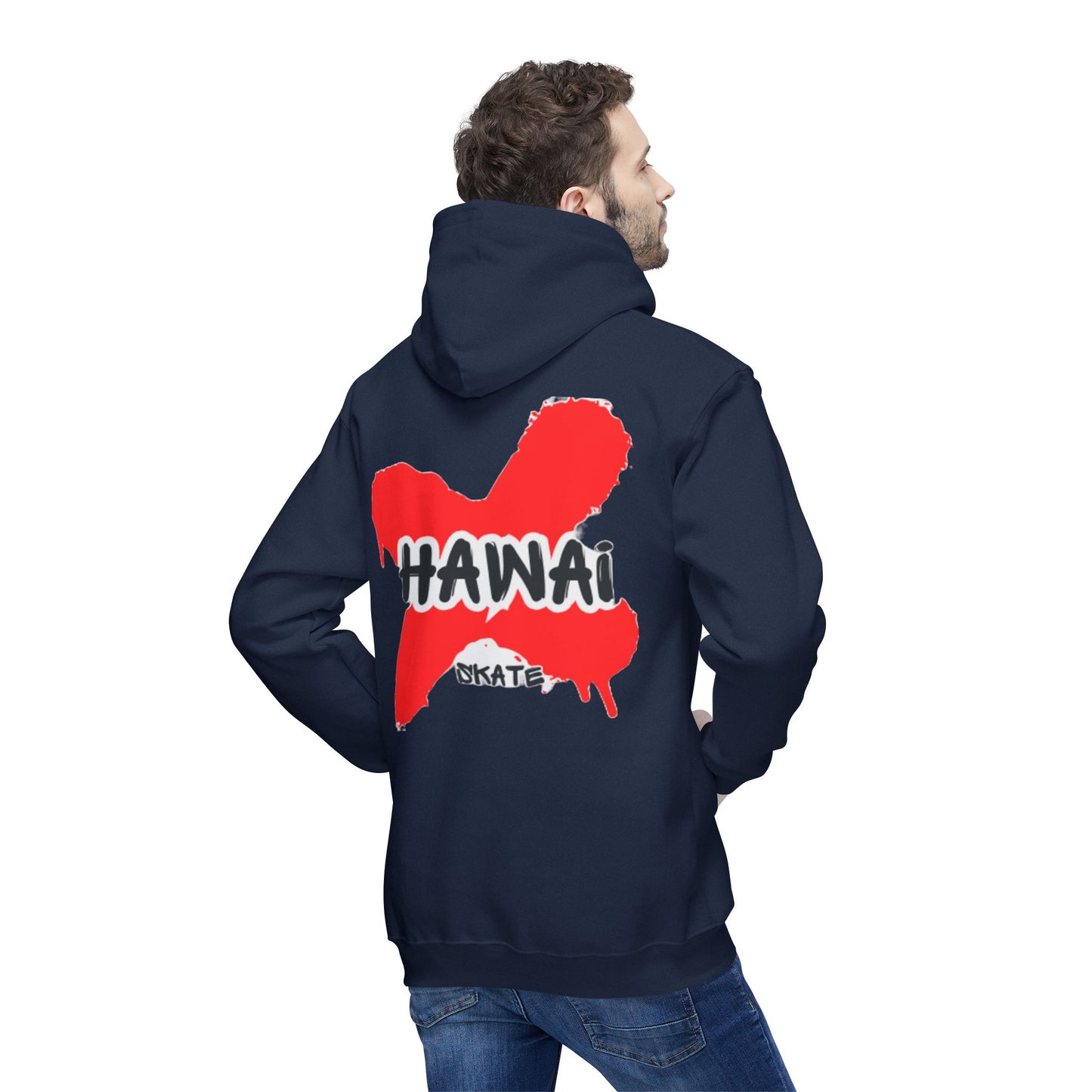 Hawaii Skate Unisex Hooded Sweatshirt - Perfect for Cool Weather Adventures