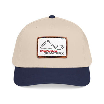 Monaco Grand Prix Leather Patch Baseball Cap