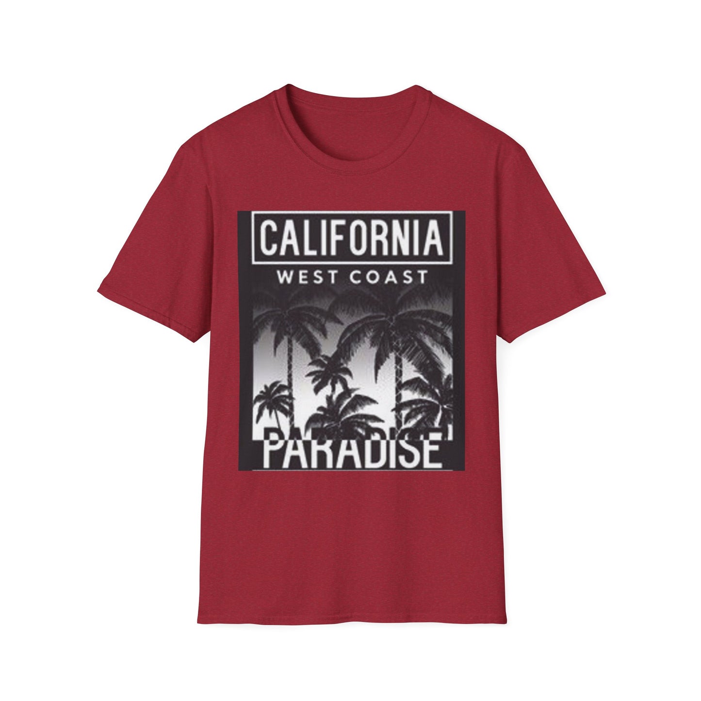 California Paradise Unisex T-Shirt, West Coast Apparel, Summer Vibes Shirt, Beachwear, Travel Tee, Gift for Travelers