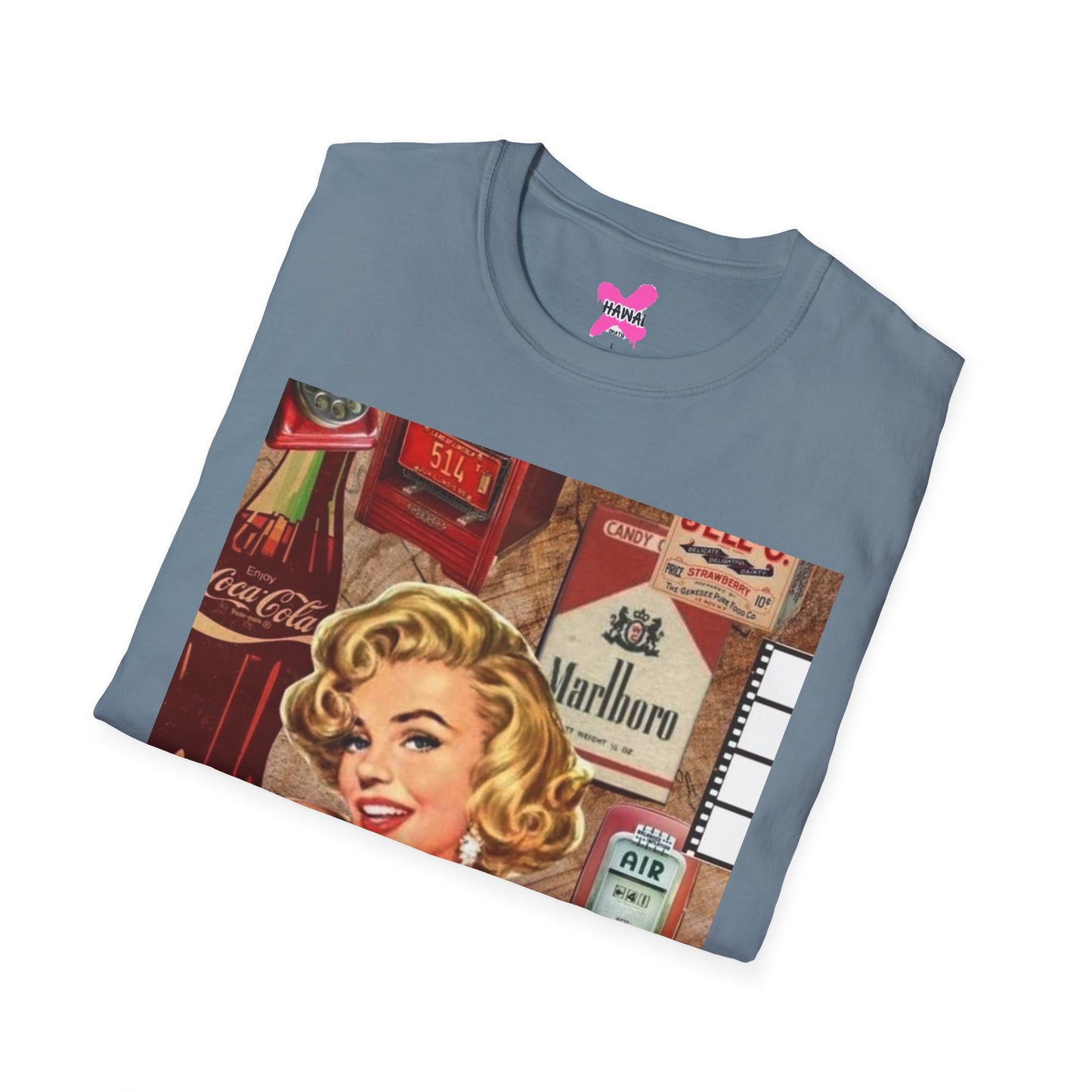 Retro Marilyn Monroe Unisex Softstyle T-Shirt - Vintage Glamour Tee