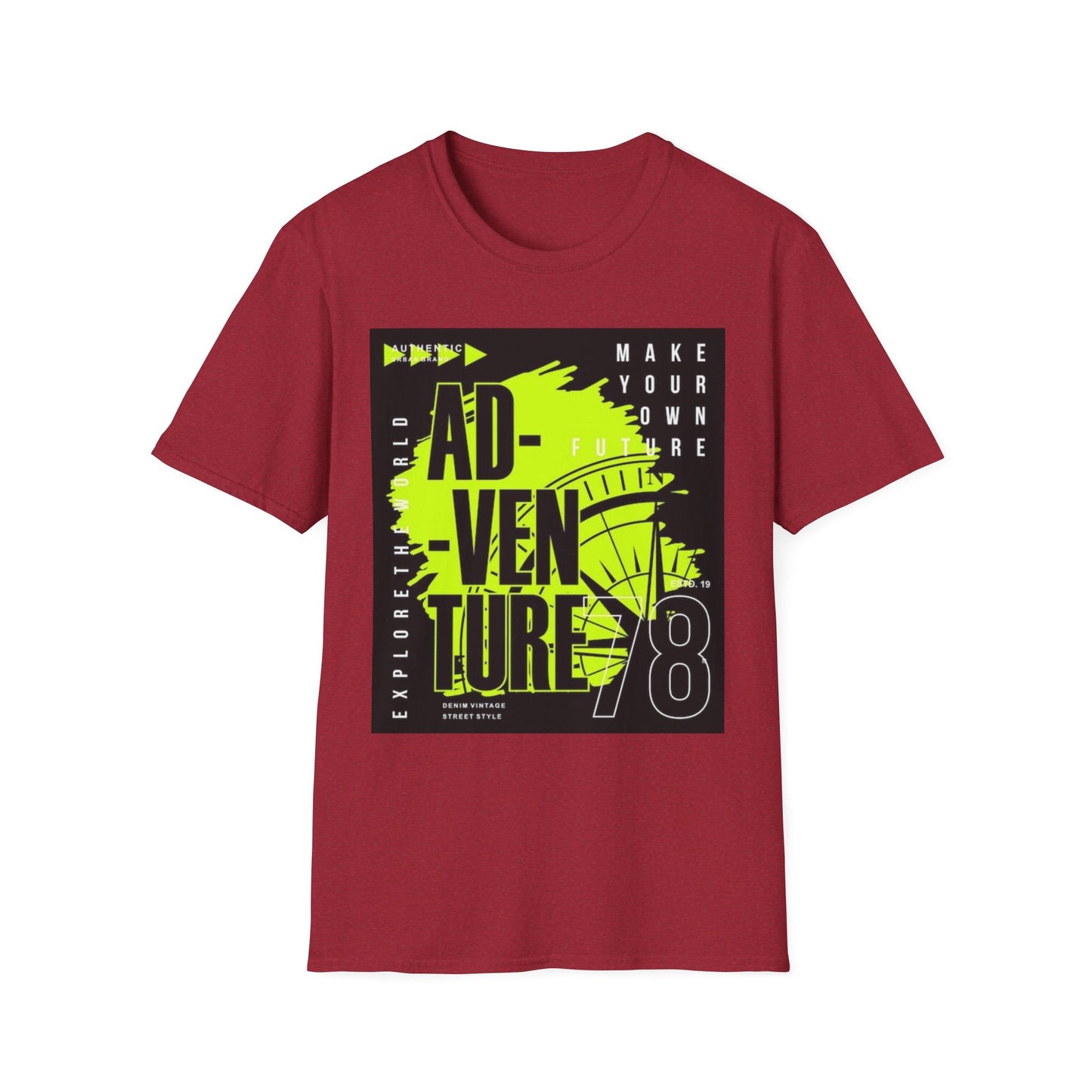 Adventure-Themed Unisex T-Shirt | Explore Life & Create Your Own Adventure, Travel Tees, Outdoor Apparel, Gifts for Explorers, Casual Wear
