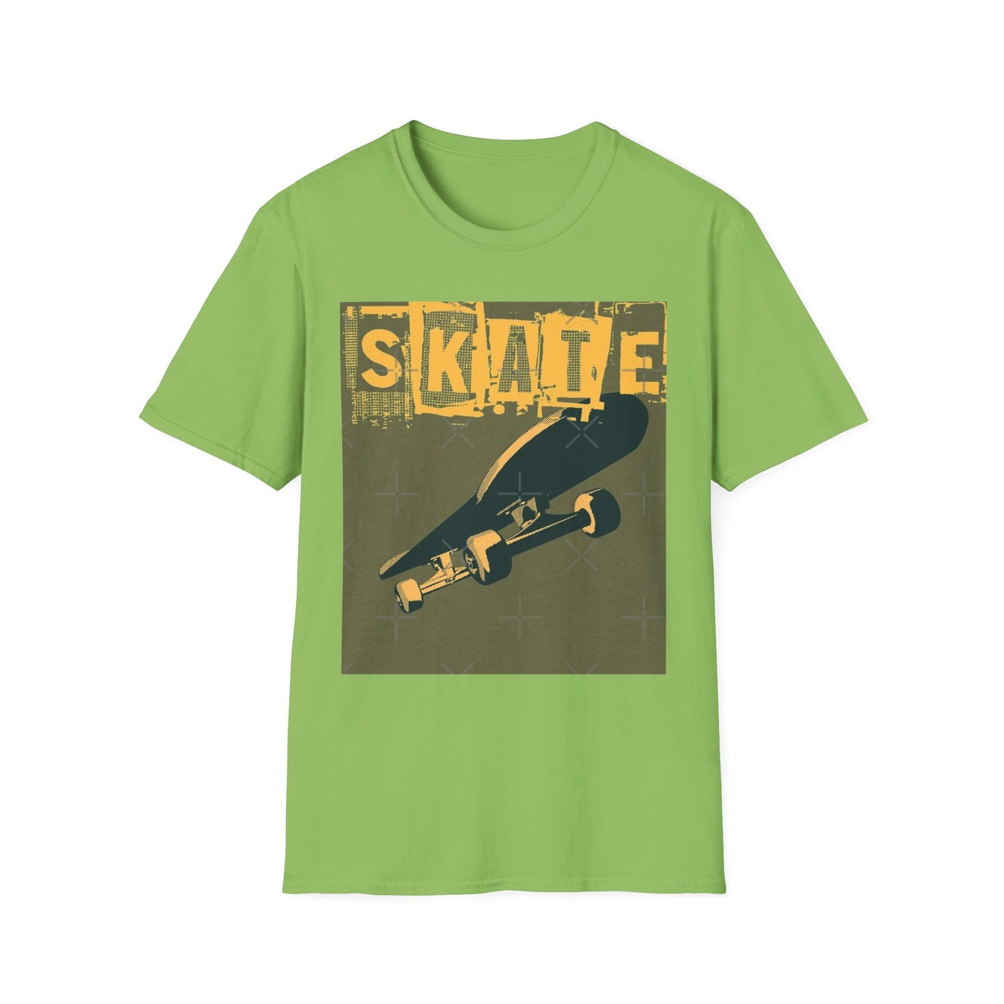 Skateboarder Unisex Softstyle T-Shirt | Perfect Gift for Skate Lovers, Streetwear Fashion, Casual Wear, Birthday Present, Youth Apparel