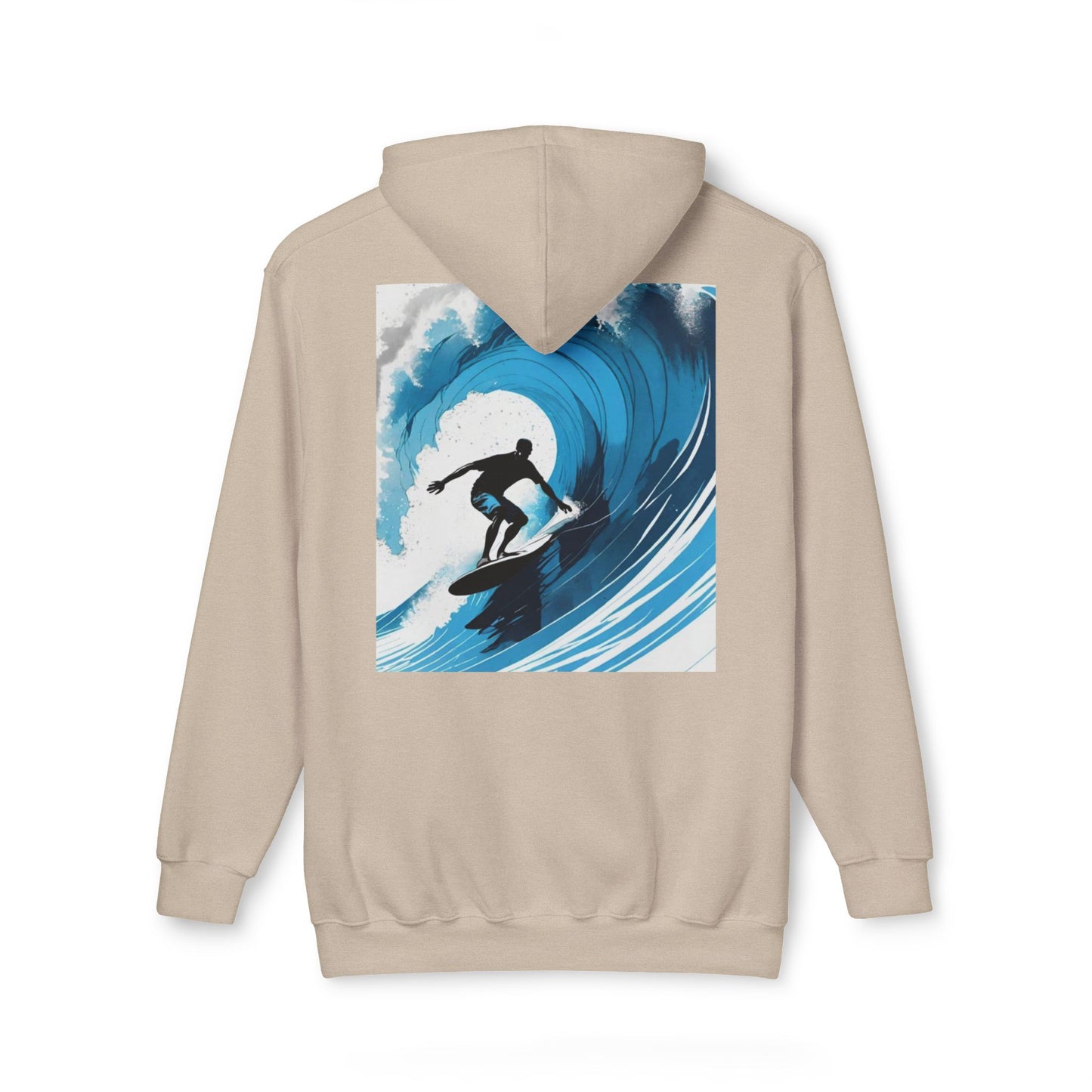 Surfing Wave Unisex Hoodie - Made in US