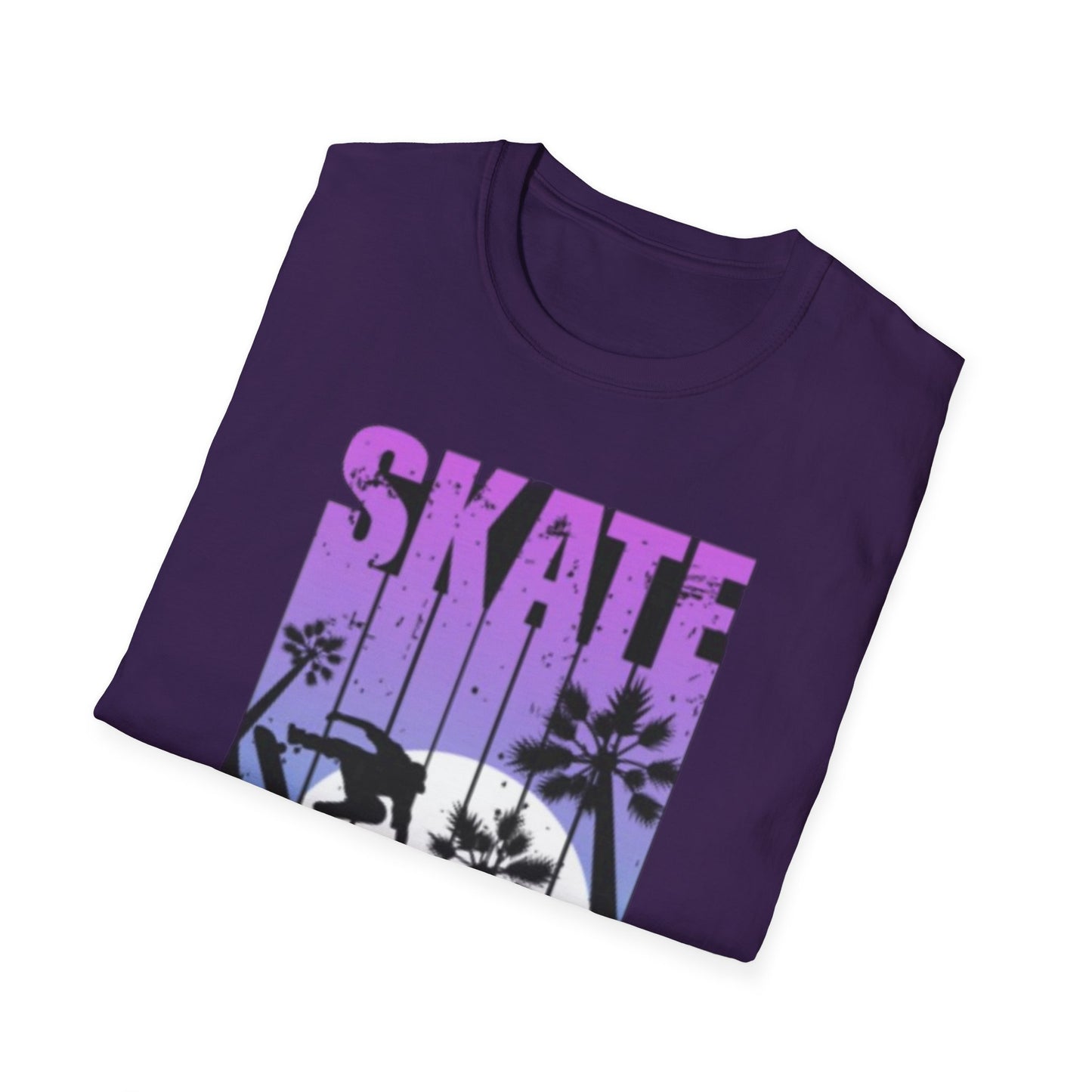Skate Extreme Unisex Softstyle T-Shirt - Vibrant Graphic Tee for Skate Enthusiasts