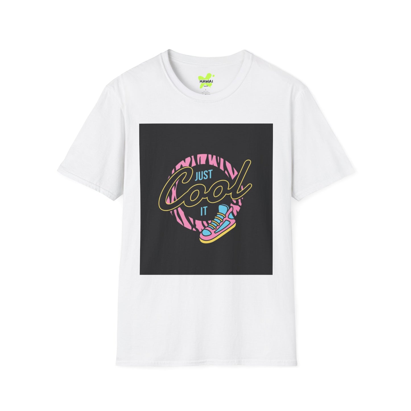 Just Cool It Unisex Softstyle T-Shirt – Trendy Graphic Tee for Casual Vibes