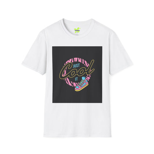 Just Cool It Unisex Softstyle T-Shirt – Trendy Graphic Tee for Casual Vibes
