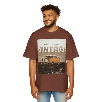 Vintage Van Graphic Tee – Retro 'VINTAGE' Camper T‑Shirt