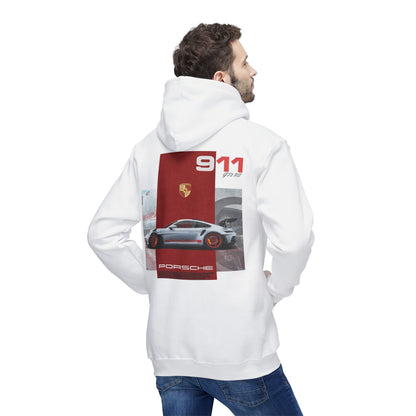 Porsche Graphic Hoodie, Made in USA, Unisex Sweatshirt, Car Lover Gift, Automotive Apparel, Driving Enthusiast Wear, Cool Casual