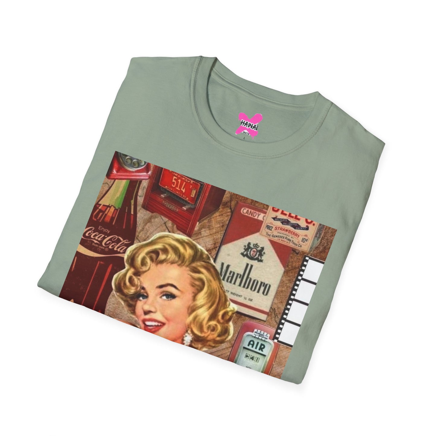 Retro Marilyn Monroe Unisex Softstyle T-Shirt - Vintage Glamour Tee