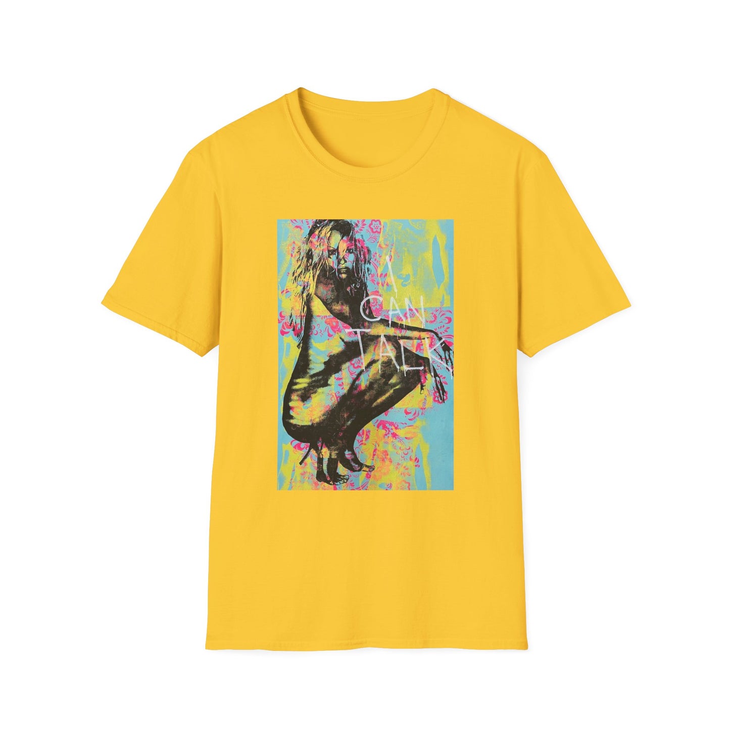 Artistic Unisex Softstyle T-Shirt - Vibrant Graphic Design for Creative Souls