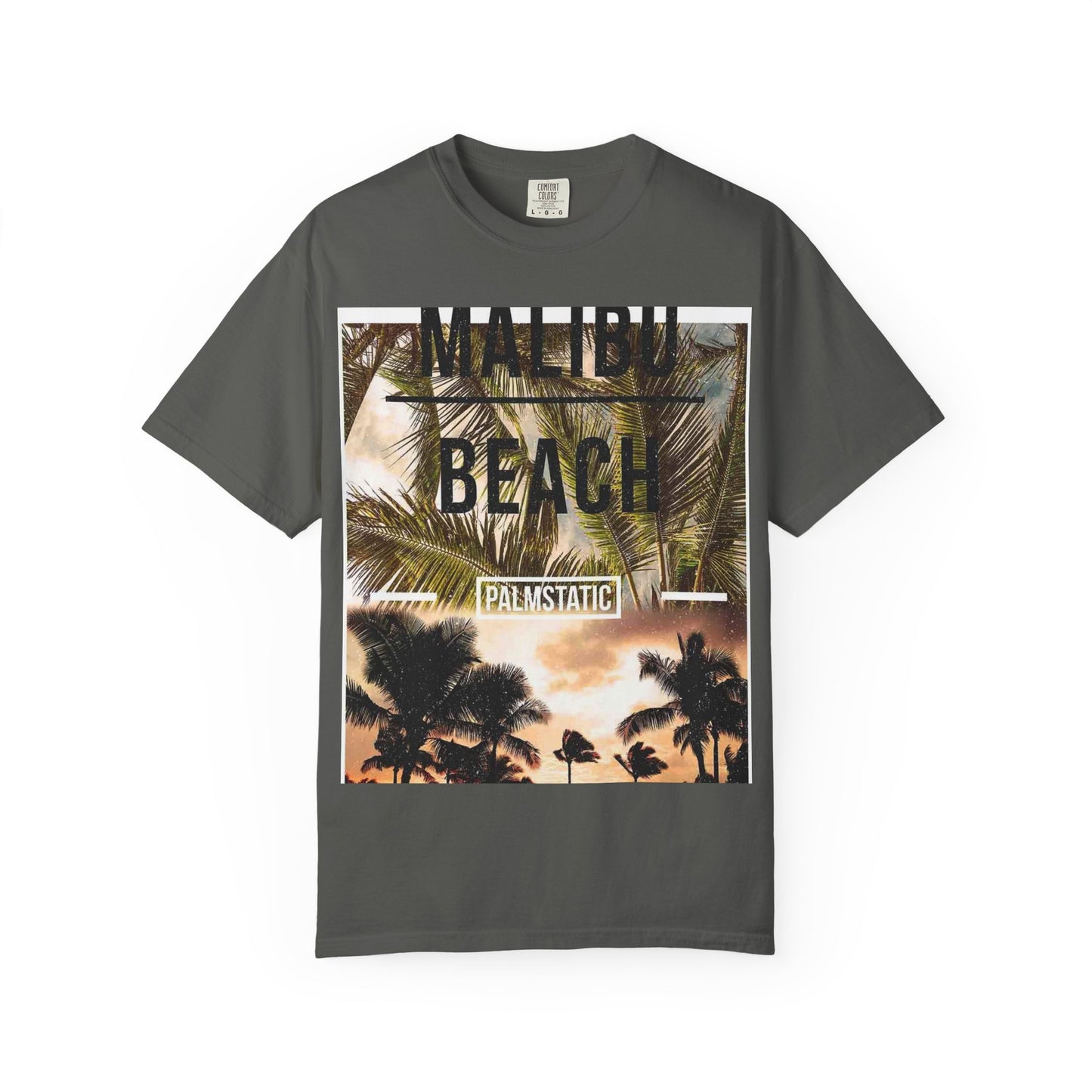 Malibu Beach Palm Photo T-Shirt