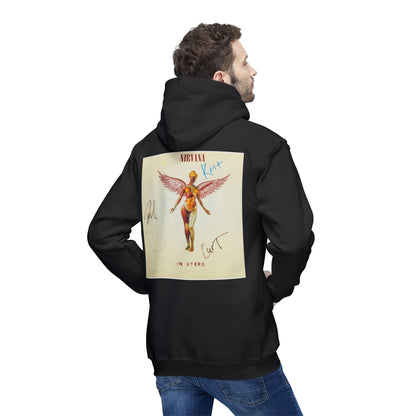 Kurt Cobain Inspired Unisex Hooded Sweatshirt - Alternative Music Apparel