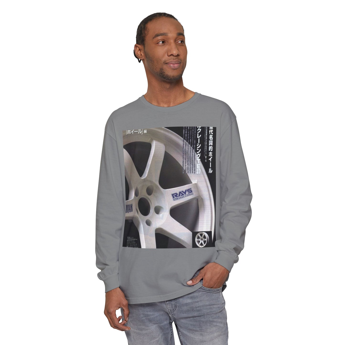 Rays Wheel Graphic Long Sleeve Tee