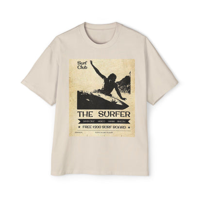 The Surfer Vintage Surf Club Tee — Men's Oversized Surf Graphic T-Shirt