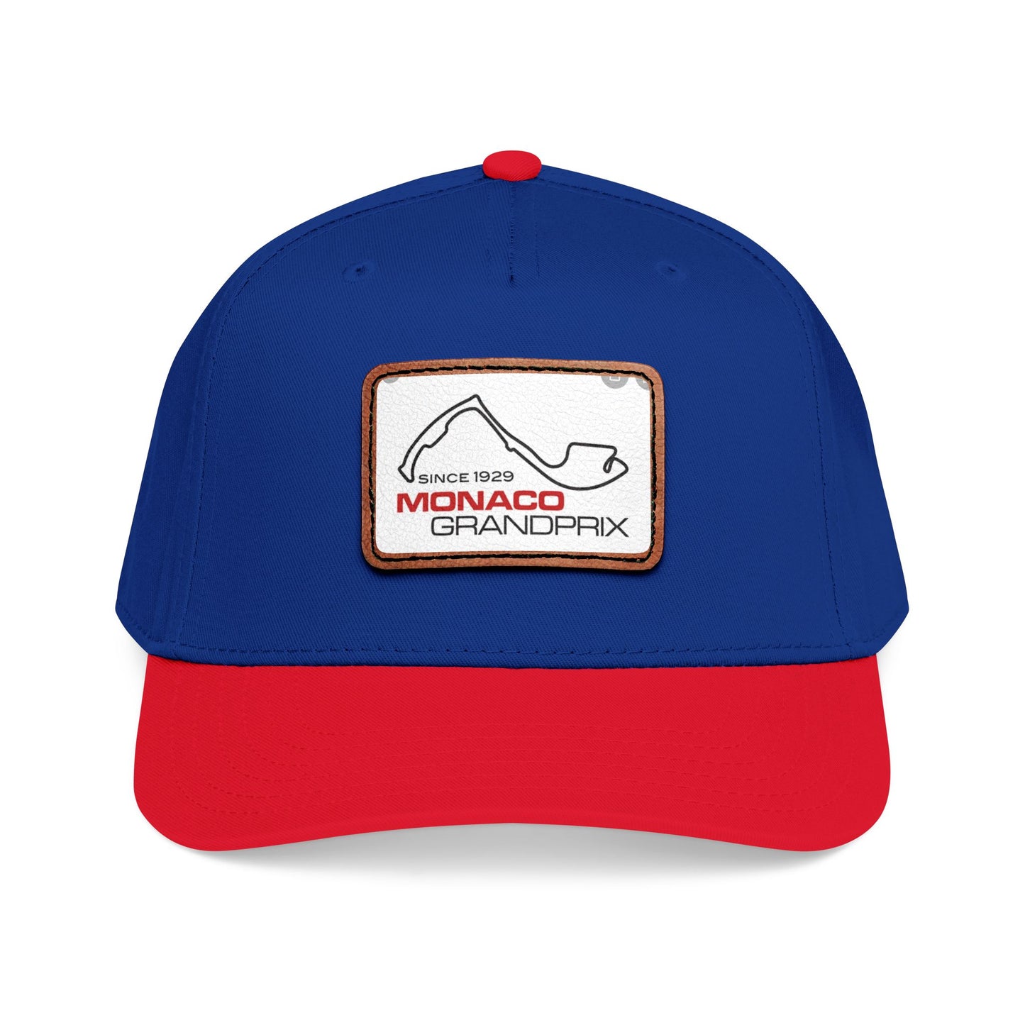 Monaco Grand Prix Leather Patch Baseball Cap
