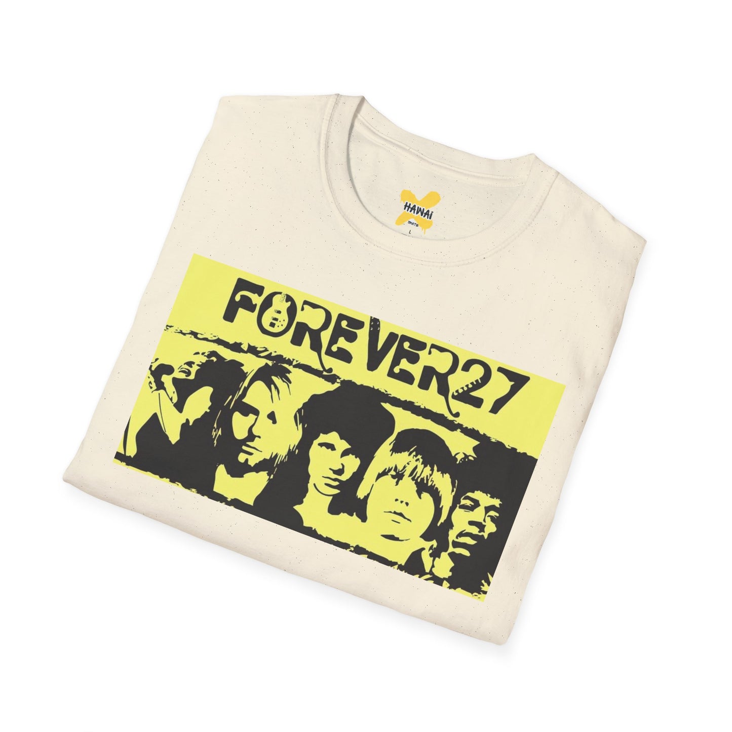 Forever 27 Unisex Softstyle T-Shirt - Tribute to Iconic Musicians