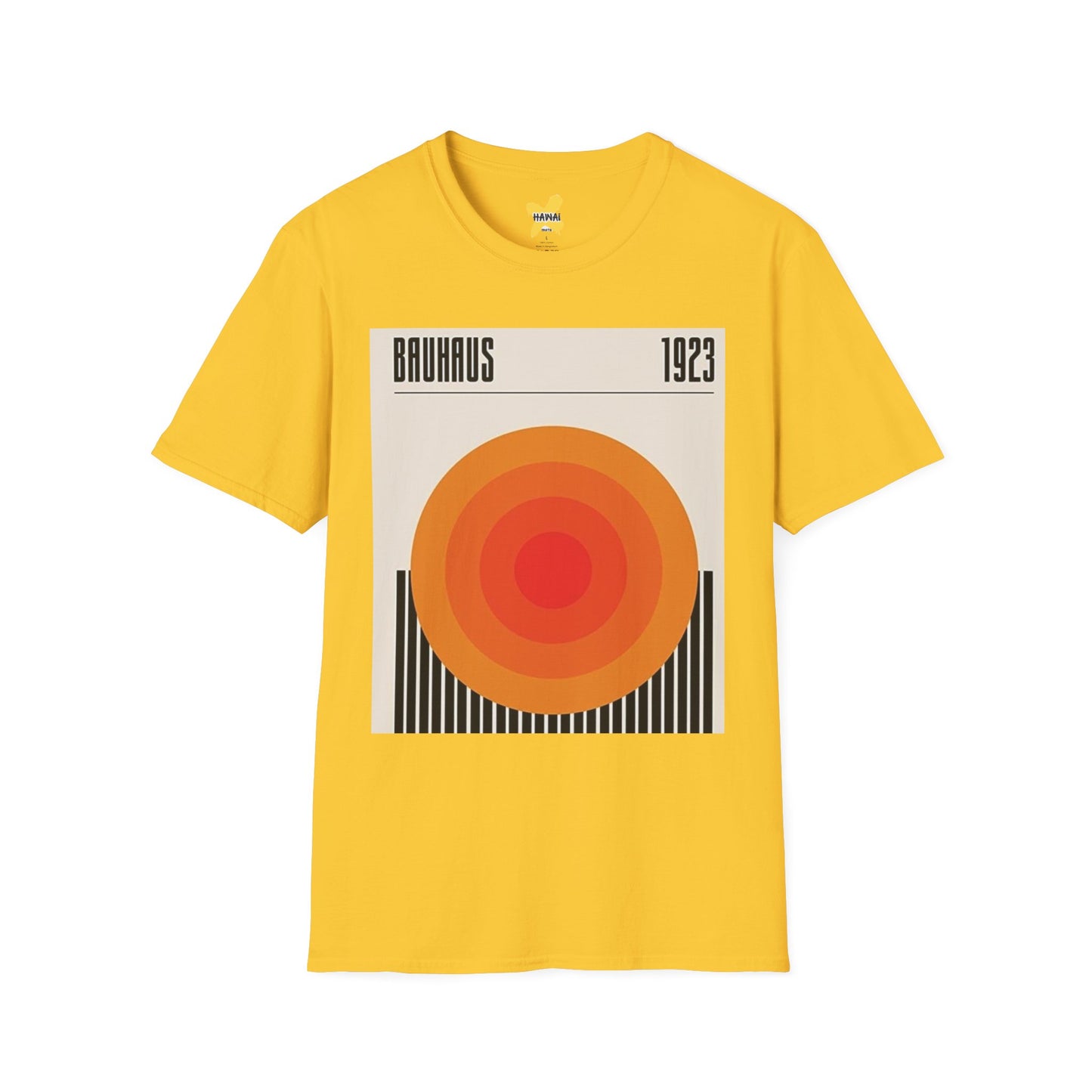 Retro Bauhaus 1923 Unisex Softstyle T-Shirt - Vintage Graphic Tee
