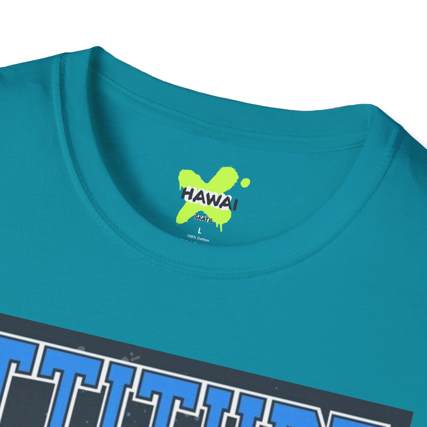 Dino Attitude T-Shirt, Fun Graphic Tee, Casual Wear, Gift for Kids, Skateboarder Shirt, Cool Dinosaur Apparel