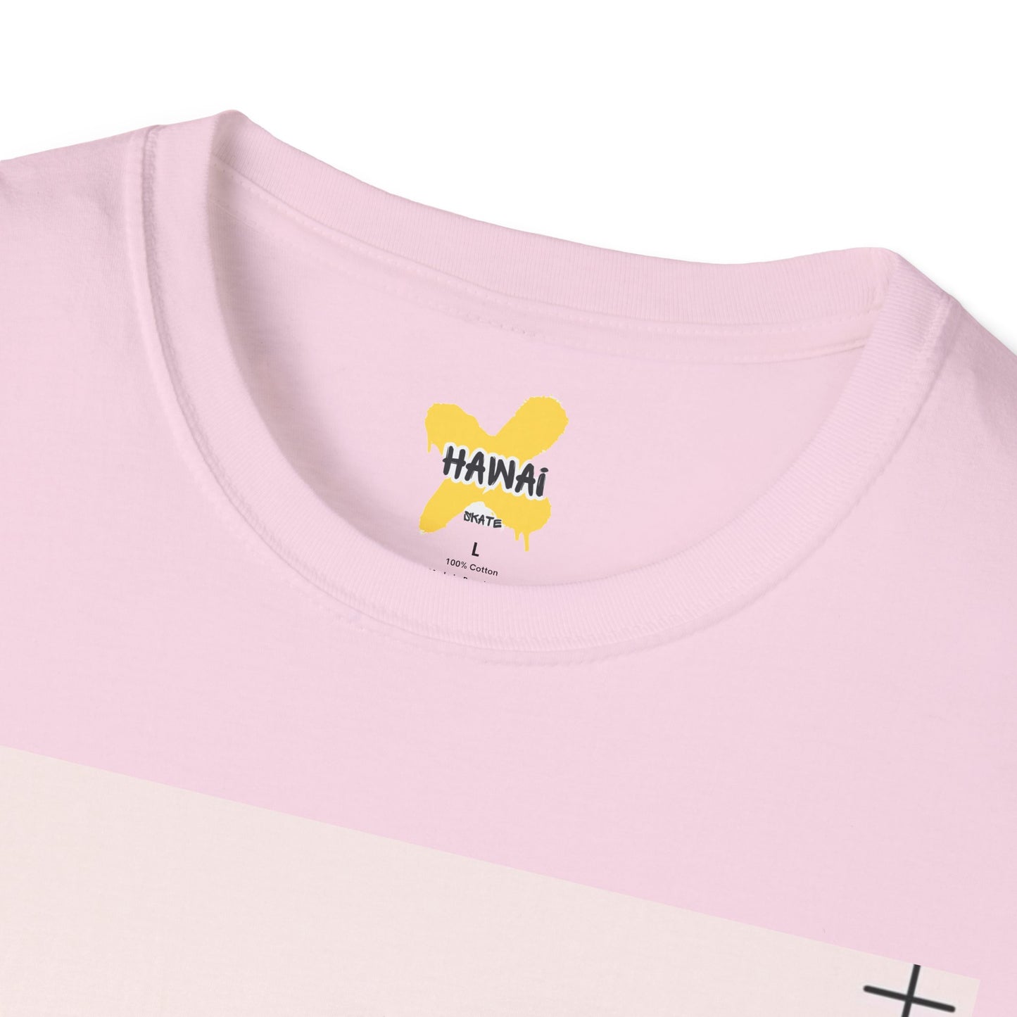 Retro Aesthetic Unisex Softstyle T-Shirt - Vintage Clouds & Texture Design