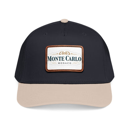 Monte Carlo Leather Patch Baseball Cap