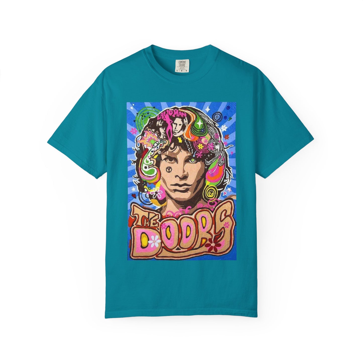 Vintage The Doors Graphic T-Shirt - Unisex Psychedelic Tee
