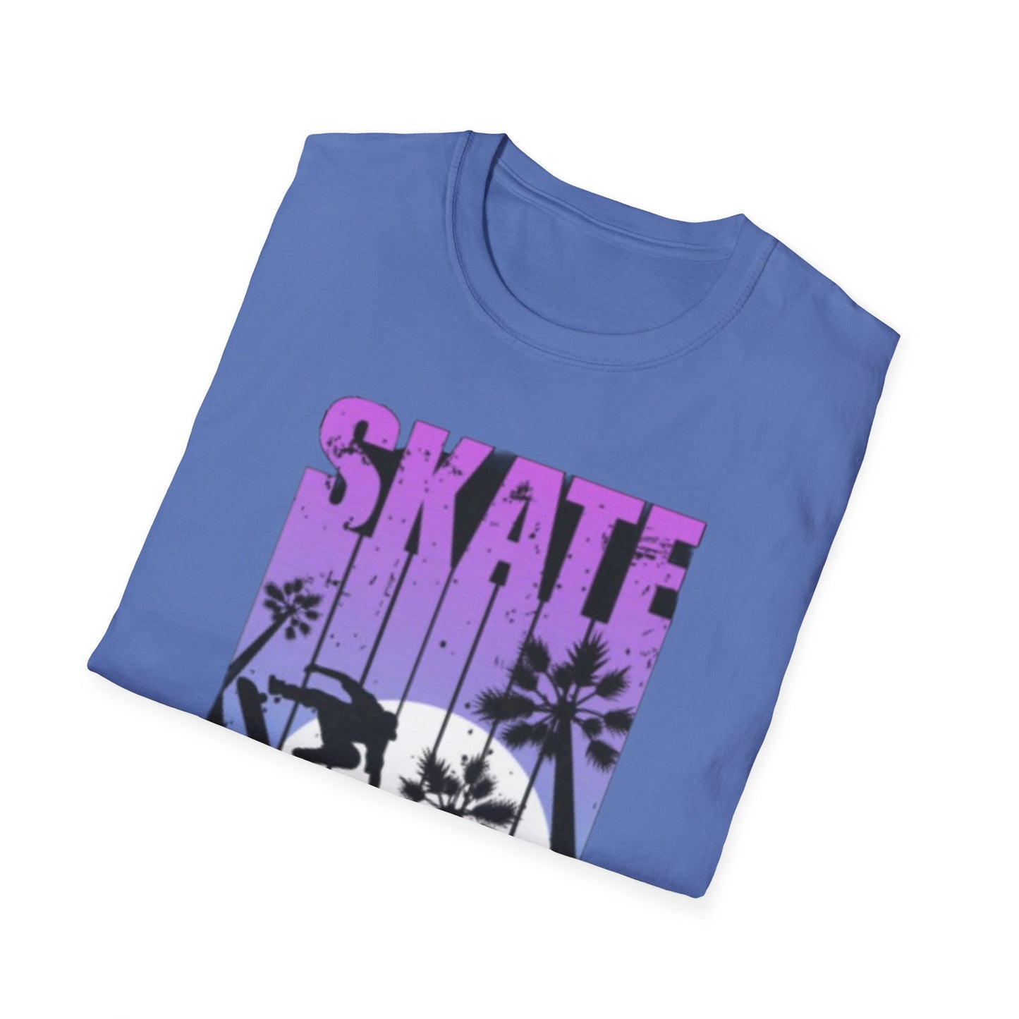 Skate Extreme Unisex Softstyle T-Shirt - Vibrant Graphic Tee for Skate Enthusiasts