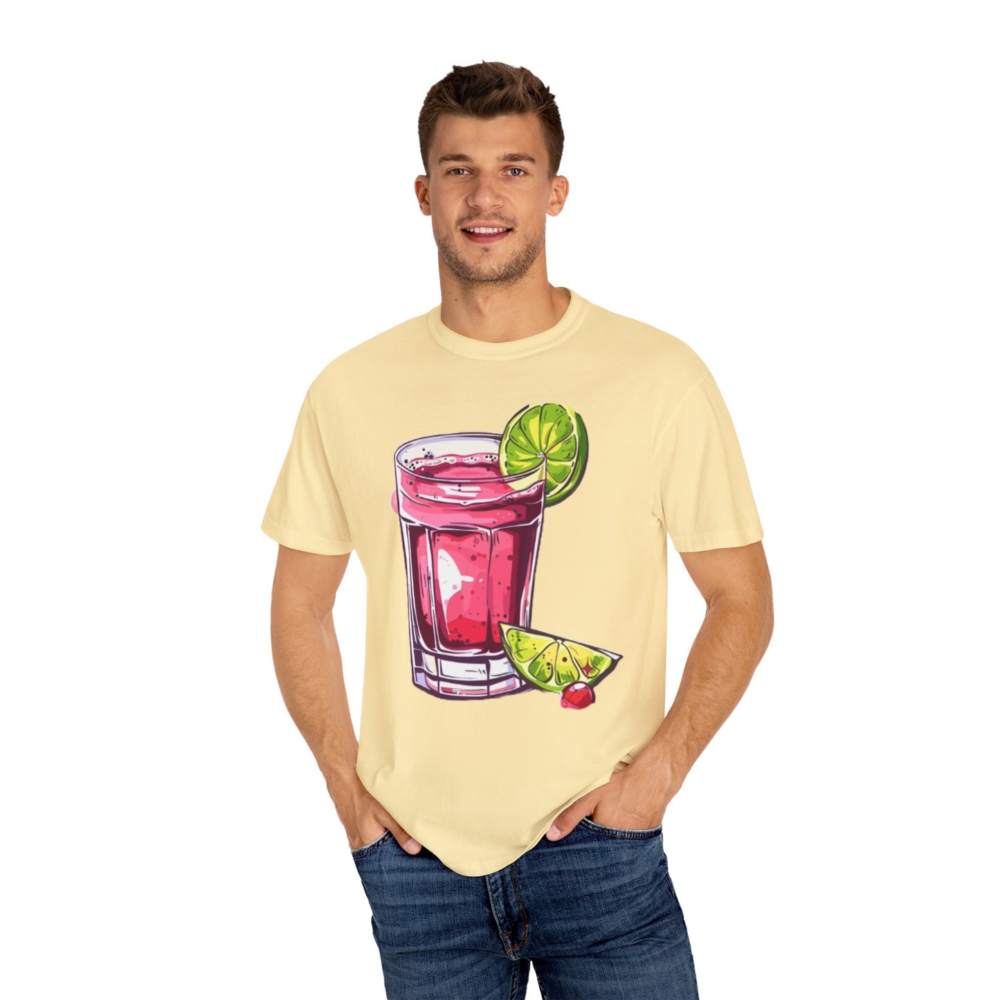 Tropical Cocktail T-Shirt - Fun Summer Vibe Unisex Tee
