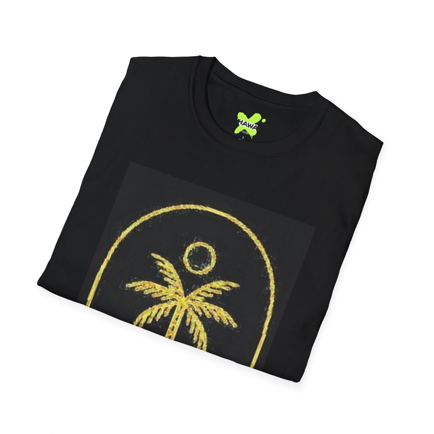Hawaii Palm Tree Unisex Softstyle T-Shirt