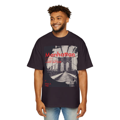 Manhattan Bridge Graphic Tee — Vintage NYC Photo Print