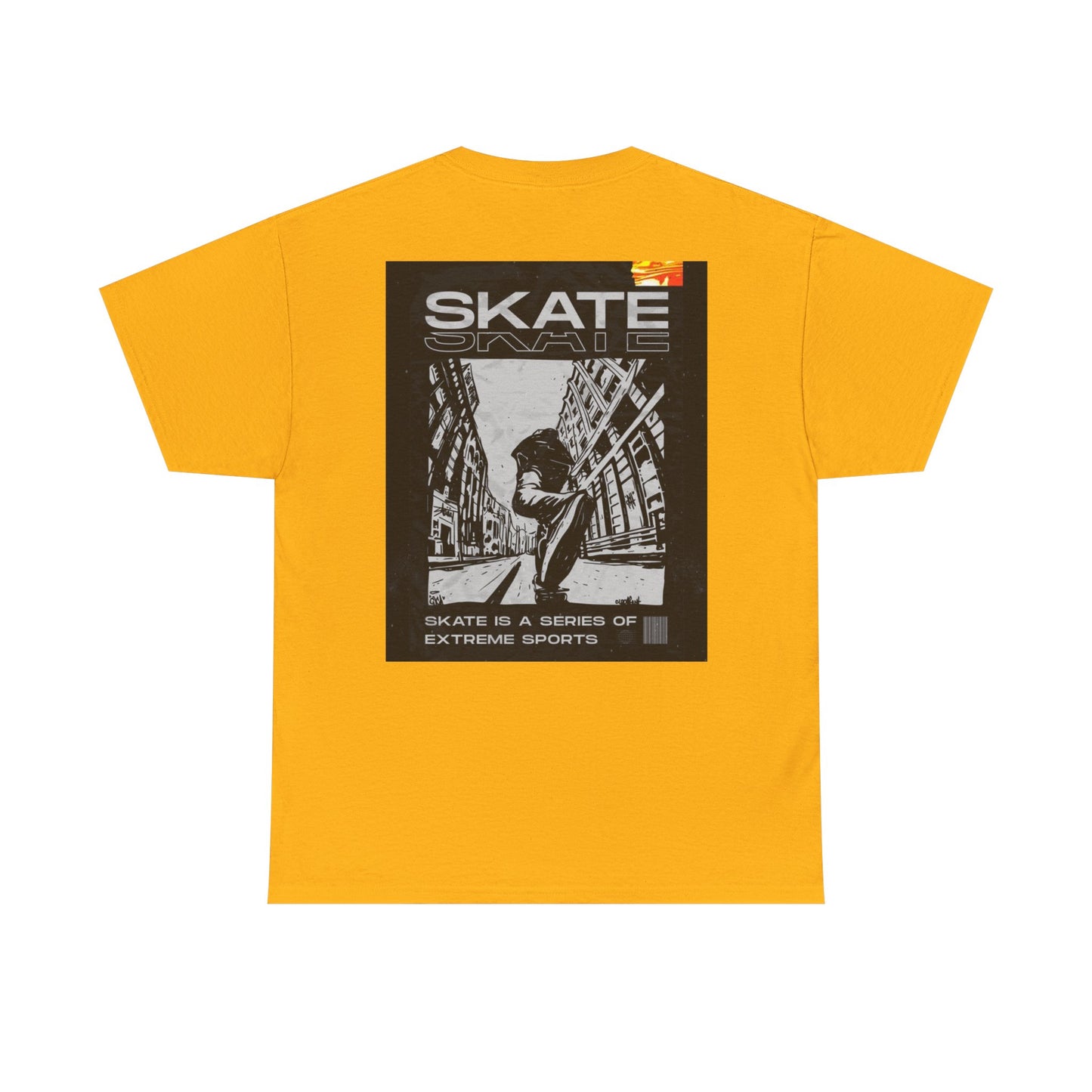 Skate Graphic Tee — Urban Skateboard Poster Shirt