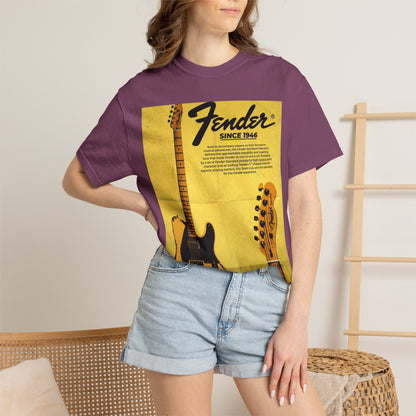 Fender Vintage Guitar T-Shirt — Since 1946 Graphic Tee