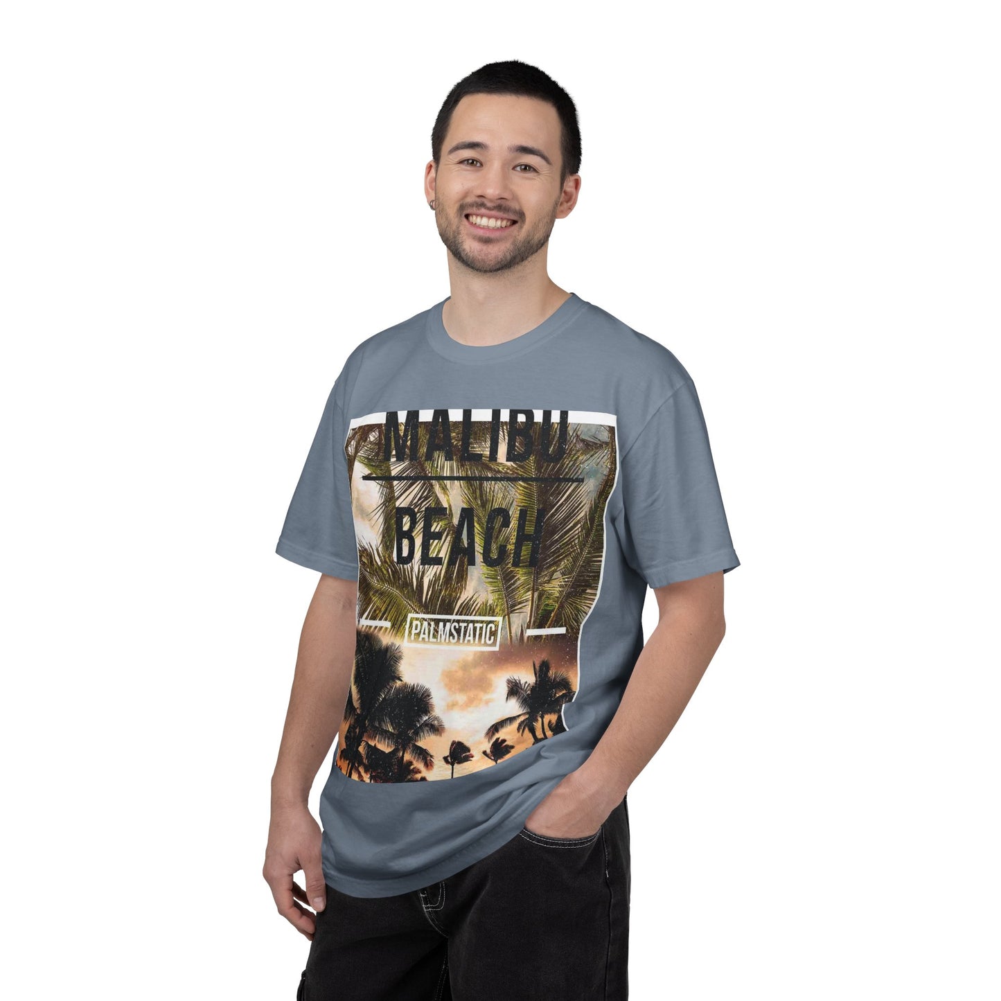 Malibu Beach Palm Photo T-Shirt