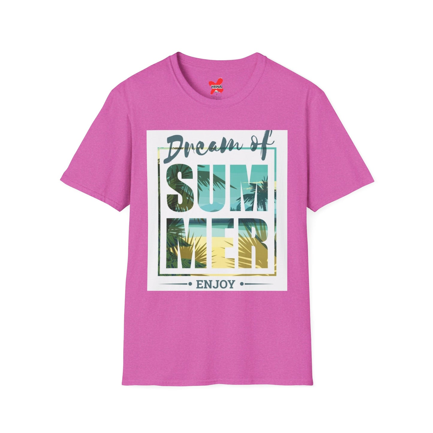 Dream of Summer Unisex Softstyle T-Shirt - Vacation Vibe Tee