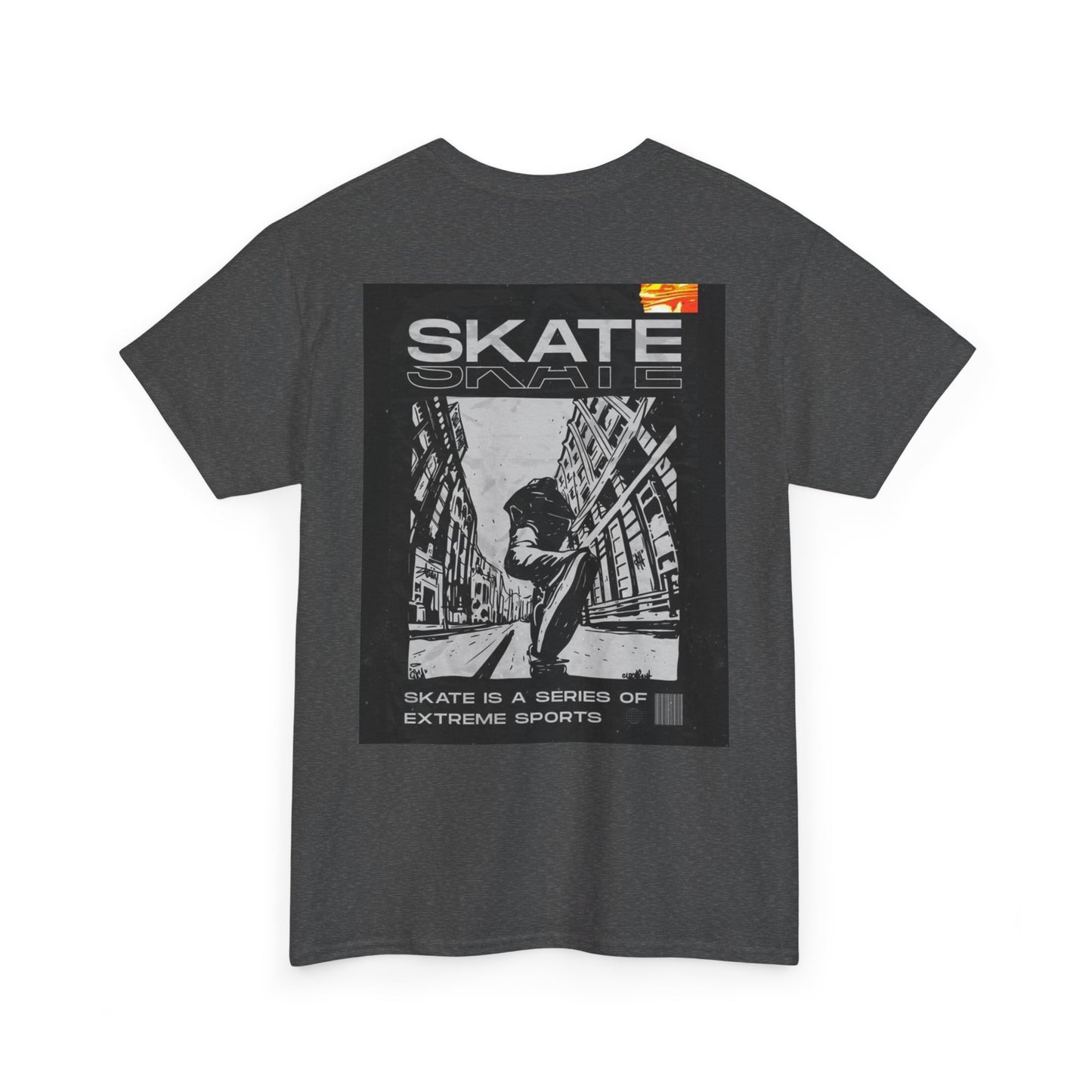 Skate Graphic Tee — Urban Skateboard Poster Shirt