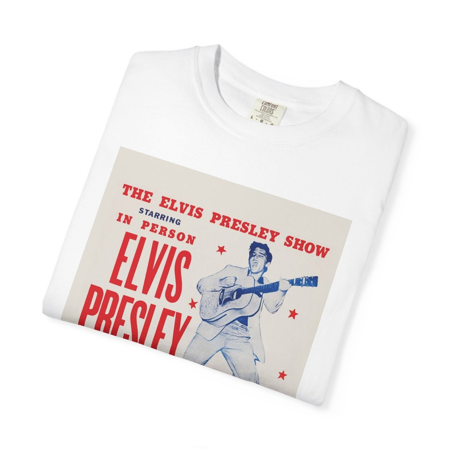 Vintage Elvis Presley Concert T-Shirt - Unisex Garment-Dyed Tee