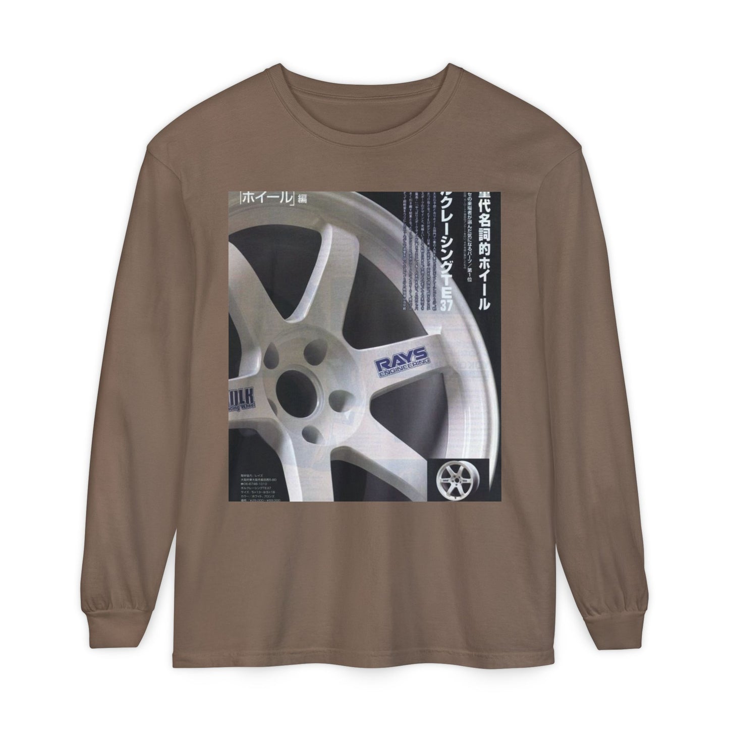 Rays Wheel Graphic Long Sleeve Tee