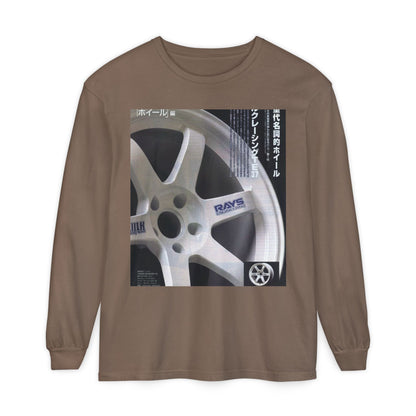 Rays Wheel Graphic Long Sleeve Tee