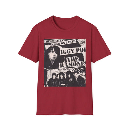 Vintage Concert Vibe Unisex T-Shirt - Rock Band Graphic Tee, Retro Music Shirt, Casual Wear, Gift for Music Lovers, Band Merchandise