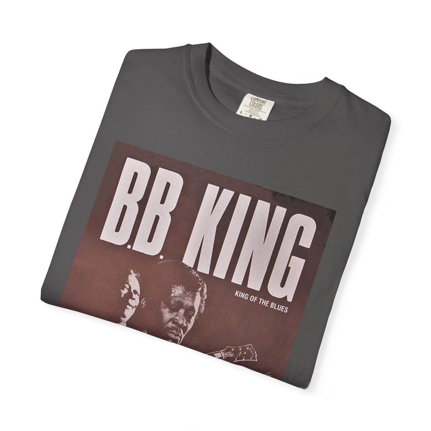 BB King Tribute Unisex Garment-Dyed T-Shirt - King of the Blues Graphic Tee