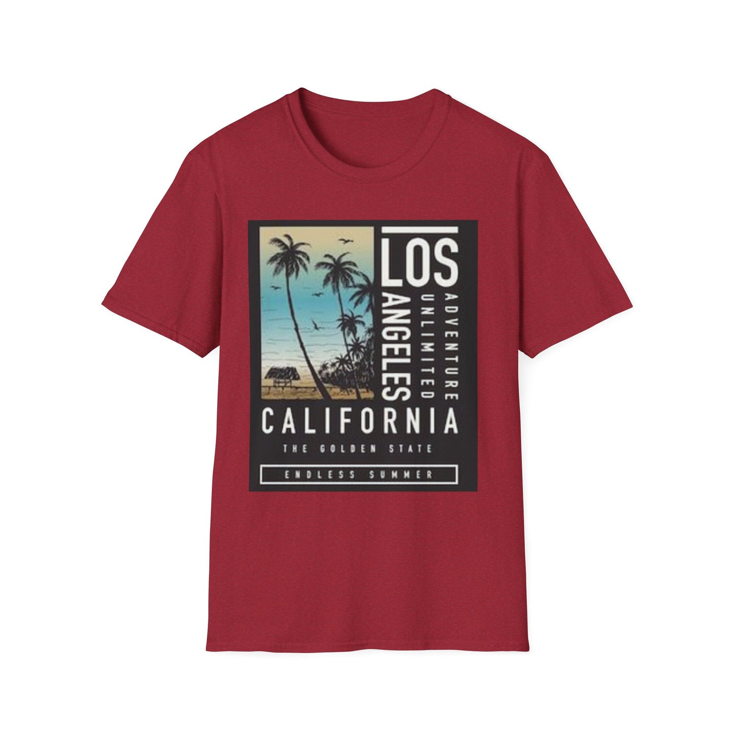 Los Angeles Adventure T-Shirt, California Souvenir Tee, Unisex Vacation Shirt, Beach Lover Gift, Travel Apparel