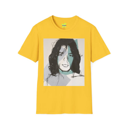 Artistic Unisex Softstyle T-Shirt - Unique Graphic Design for Art Lovers