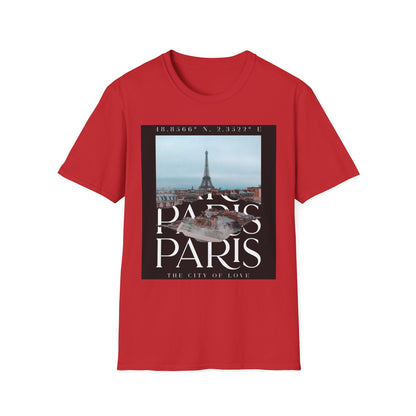 Paris Eiffel Tower Photo Tee — "Paris Paris" Graphic T-Shirt