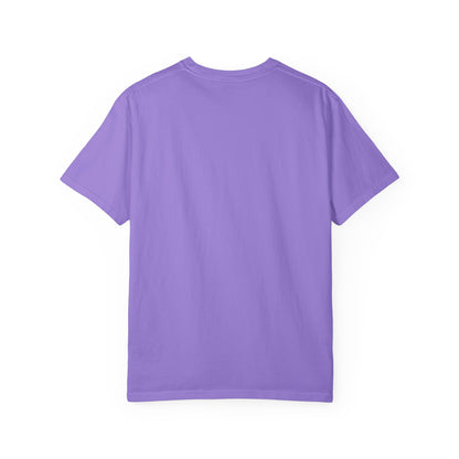 Artistic Unisex Garment-Dyed T-shirt - 'This Is Not a Girl with Great Hair' Design