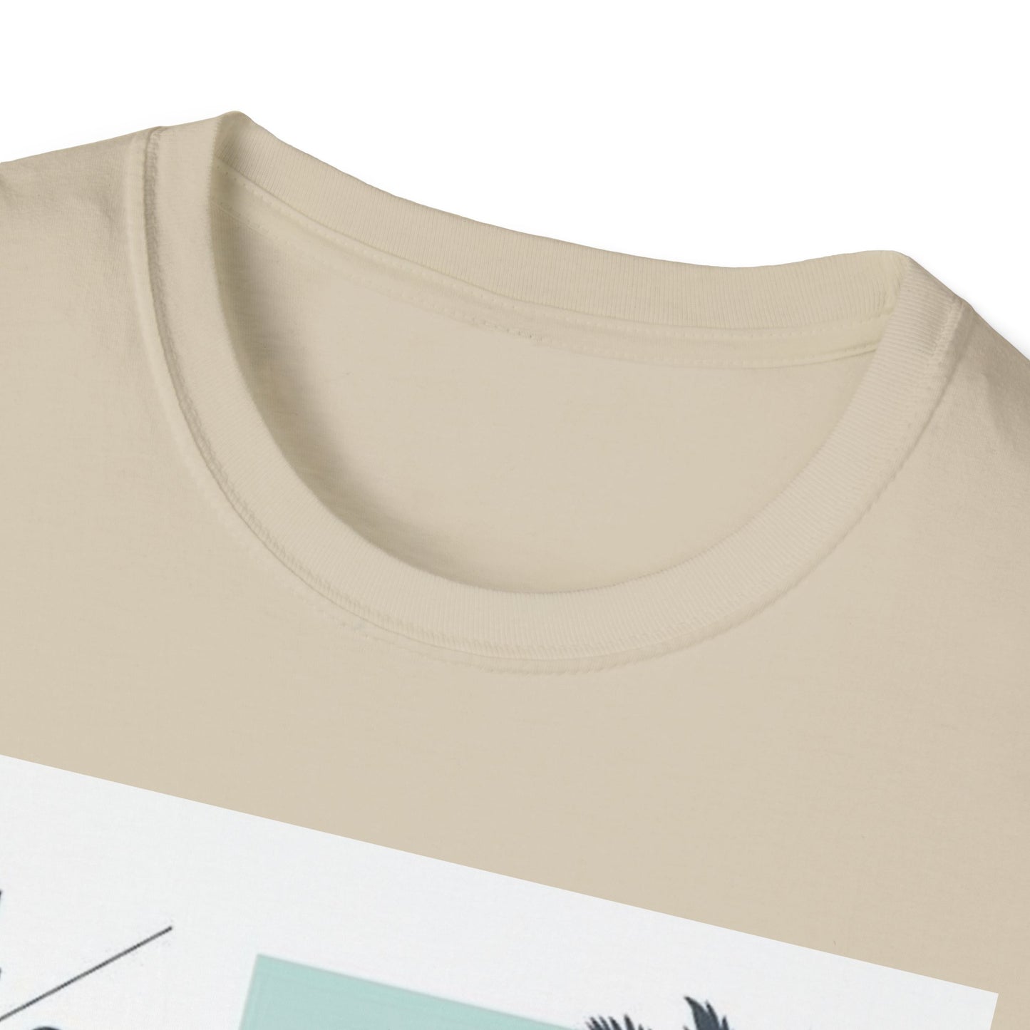 Summer Vibe Unisex Softstyle T-Shirt - Pacific Time Graphic Tee