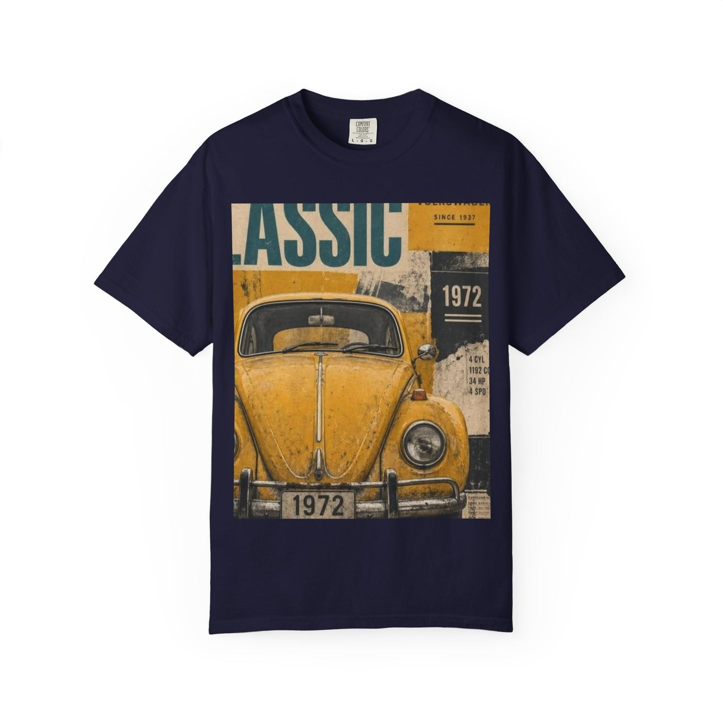 Classic 1972 Vintage Beetle T-Shirt