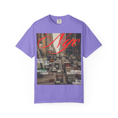 NYC Traffic Photo Tee — Midtown Manhattan Hudson Yards Graphic T-Shirt