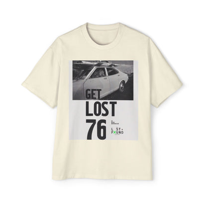 Get Lost 76 Tee — Vintage Car Graphic Oversized T‑Shirt