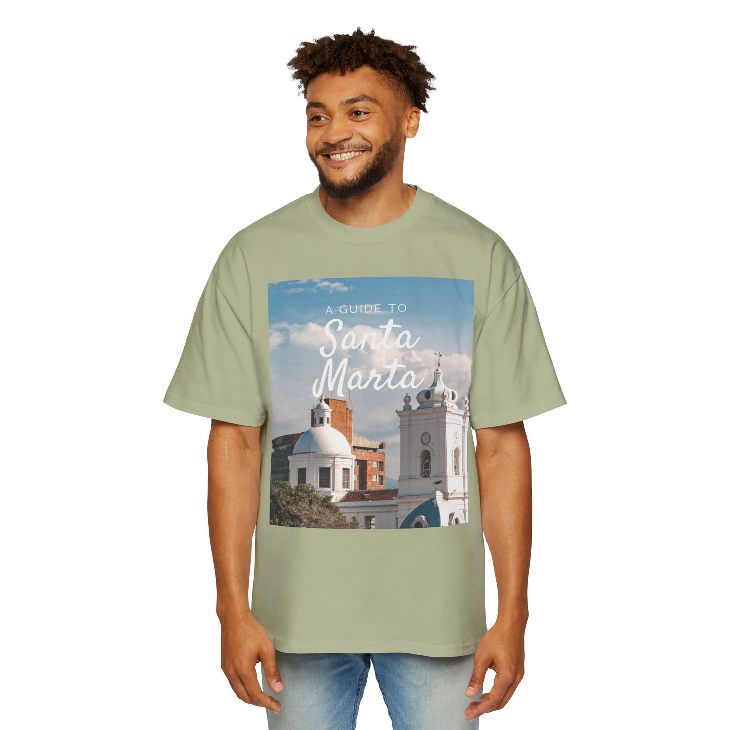 Santa Marta Travel Tee — Vintage Photo Guide T-Shirt