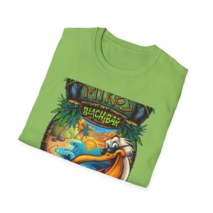 Beach Bar Vibes Unisex Softstyle T-Shirt - Perfect for Summer Fun and Relaxation
